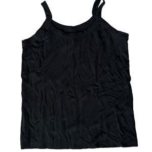 SKIMS RIBBED, KNIT TANK TOP, ONYX - SIZE L, NWOT